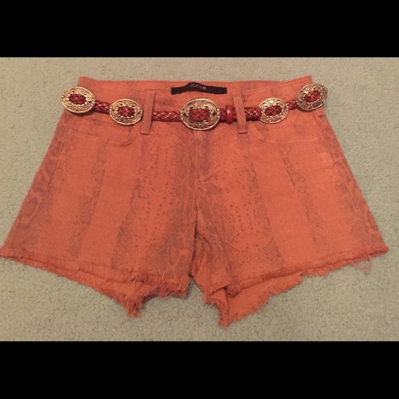 Joe's Jeans Pants - Joe’s Jean Festival Snake Skin Cutoff Denim Shorts